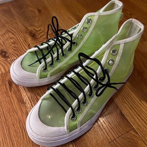 Adidas Nizza translucent green 8.5 women’s